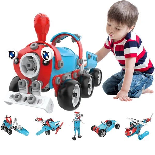 142pcs Educational STEM Building Blocks DIY Kit image 1