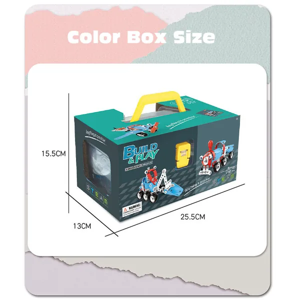 142pcs Educational STEM Building Blocks DIY Kit image 4