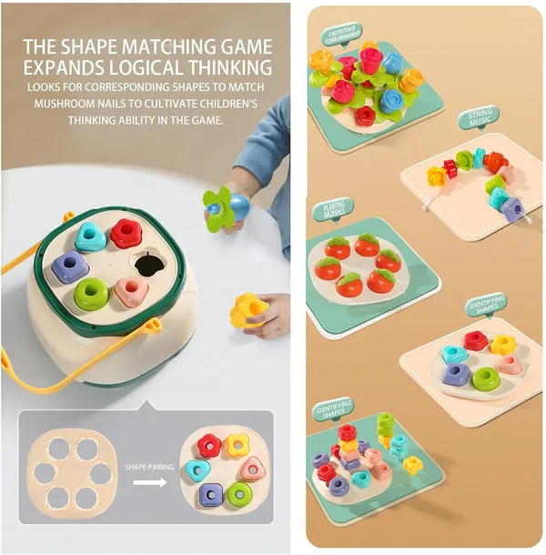 Portable Flower Building Blocks Botanical Construction Stacking Toy image 5